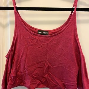 Wet Seal Crop Top